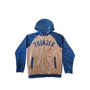 G-III  Sports by Carl Banks Full Zip Hoodie NBA Oklahoma City Thunder SZ Large